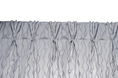 Штора Garda Decor 121GD-00025 Портьера Ажур (Mesh) голубой 275*260 арт. 121GD-00025