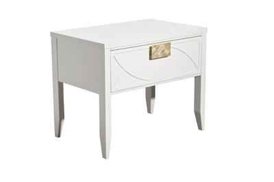 Мебель Garda Decor 151SV-000010 Тумба прикроватная бежевая 1 ящик 60*50*40см арт. 151SV-000010