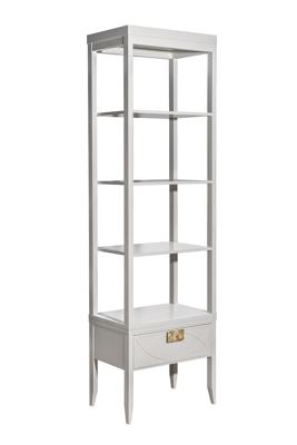 Мебель Garda Decor 151SV-000010 Тумба прикроватная бежевая 1 ящик 60*50*40см арт. 151SV-000010
