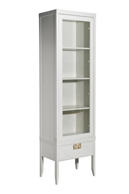 Мебель Garda Decor 151SV-000010 Тумба прикроватная бежевая 1 ящик 60*50*40см арт. 151SV-000010