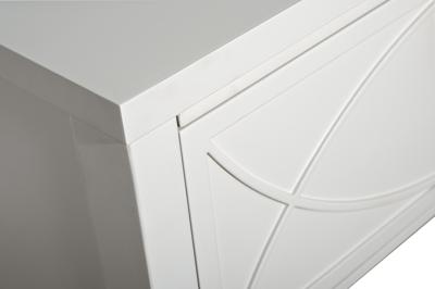 Мебель Garda Decor 151SV-000010 Тумба прикроватная бежевая 1 ящик 60*50*40см арт. 151SV-000010