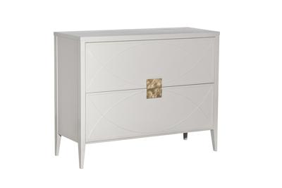 Мебель Garda Decor 151SV-000012 Комод бежевый 2 ящика 100*80*40см арт. 151SV-000012
