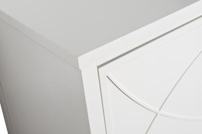 Мебель Garda Decor 151SV-000012 Комод бежевый 2 ящика 100*80*40см арт. 151SV-000012