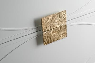 Мебель Garda Decor 151SV-000012 Комод бежевый 2 ящика 100*80*40см арт. 151SV-000012