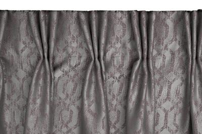 Штора Garda Decor 121GD-00042 Портьера Хьюстон (Houston) 110 серая 275*260см арт. 121GD-00042
