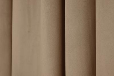 Штора Garda Decor 121GD-00027 Портьера Шелк (Silkу) 6 бежевая димаут 275*260 арт. 121GD-00027