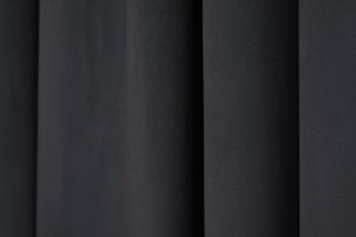Штора Garda Decor 121GD-00032 Портьера Шелк (Silkу) 46 серая димаут 275*260 арт. 121GD-00032