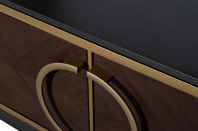 Мебель Garda Decor 151SV-10002 Консоль шпон 2 ящика 120*80*35см арт. 151SV-10002
