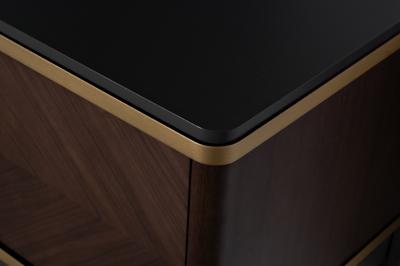 Мебель Garda Decor 151SV-10002 Консоль шпон 2 ящика 120*80*35см арт. 151SV-10002