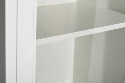 Мебель Garda Decor 151SV-000020 Шкаф-витрина 1 стеклянный фасад с тумбой прикроватной с 1-м ящиком арт. 151SV-000020