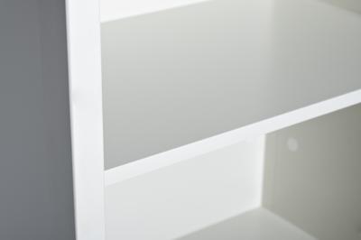 Мебель Garda Decor 151SV-000020 Шкаф-витрина 1 стеклянный фасад с тумбой прикроватной с 1-м ящиком арт. 151SV-000020