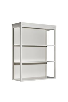 Мебель Garda Decor 151SV-000022 Шкаф-витрина открытый широкий с консолью с 1-м ящиком арт. 151SV-000022