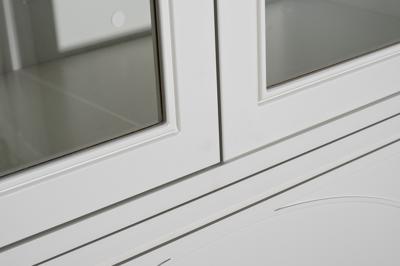 Мебель Garda Decor 151SV-000025 Шкаф-витрина 2 стеклянных фасада с комодом с 2-мя ящиками арт. 151SV-000025
