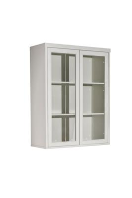 Мебель Garda Decor 151SV-000025 Шкаф-витрина 2 стеклянных фасада с комодом с 2-мя ящиками арт. 151SV-000025