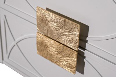 Мебель Garda Decor 151SV-000013 Стол письменный(правый) бежевый 130*80*60см арт. 151SV-000013