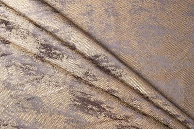 Штора Garda Decor 121GD-00023 Портьера Хьюстон (HOUSTON) золото-серый 275*260см арт. 121GD-00023