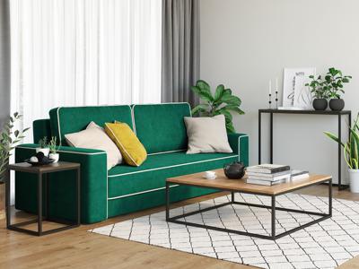 Стол журнальный LoftyHome Стол журнальный Бервин 3 коричневый лофт арт. 300889