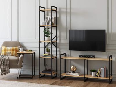 Столик LoftyHome Стол приставной Мальборк Дуб Сонома лофт арт. 1627779