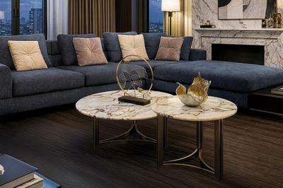 Стол журнальный Garda Decor 58DB-07035 Стол журнальный d90*38см арт. 58DB-07035