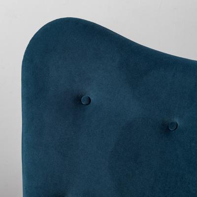 Кресло R-Home Кресло Хайбэк синий/венге арт. 4101060120h_Blue_венге