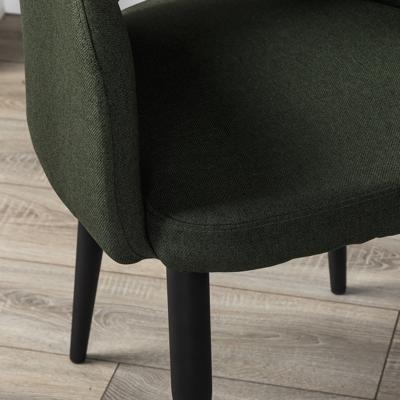 Кресло R-Home Кресло Ledger темно-зеленый/черный арт. 410124120h_Dark_Green_черный