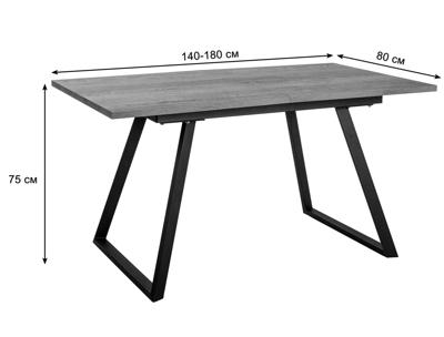 Стол R-Home Стол Пеле раздвиж. 140-180 Дуб арт. 410427h_дуб14