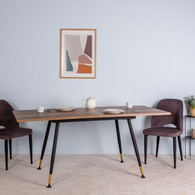 Стол R-Home Стол Месси раздвиж. 140-180*80 Галифакс Табак арт. 4104280h_Табак14