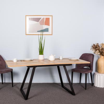 Стол R-Home Стол Пеле раздвиж. 120-160 Галифакс Натур арт. 410427h_Натур12