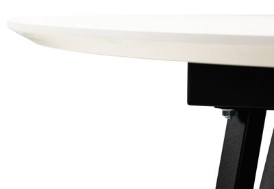 Стол R-Home Стол Диего d960 белый со скосом арт. 41042504h_R_бел