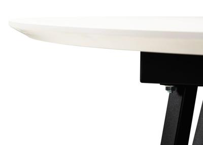 Стол R-Home Стол Диего d860 белый со скосом арт. 41042503h_R_бел