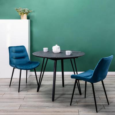 Стол R-Home Стол Диего d860 мрамор графит со скосом арт. 41042501h_R_мргр