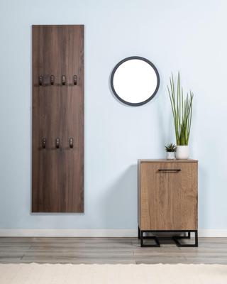 Вешалка R-Home Вешалка Сканди Орех Табак арт. 4009270h_Грей