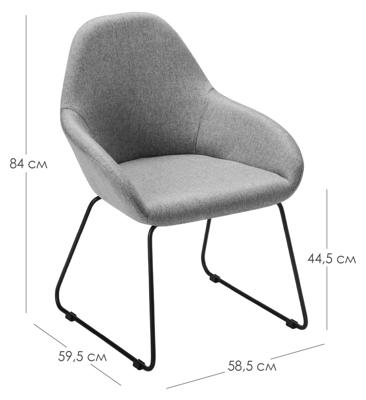 Стул R-Home Стул Kent Браун/Линк Золото арт. 4101198h_БраунЗолот