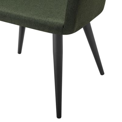 Стул R-Home Кресло Oscar тёмно-зеленый/черный арт. 410118120h_Dark_Green_черн