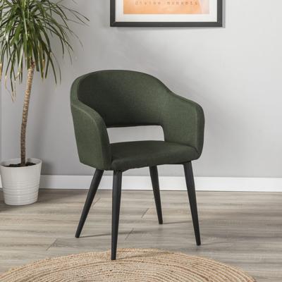 Стул R-Home Кресло Oscar тёмно-зеленый/черный арт. 410118120h_Dark_Green_черн
