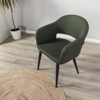 Стул R-Home Кресло Oscar тёмно-зеленый/черный арт. 410118120h_Dark_Green_черн