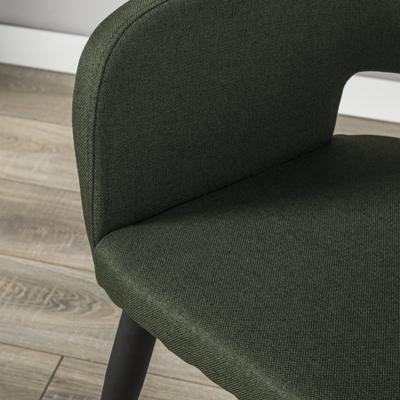 Стул R-Home Кресло Oscar тёмно-зеленый/черный арт. 410118120h_Dark_Green_черн