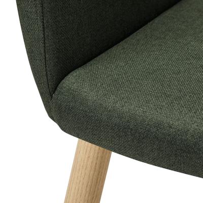 Стул R-Home Кресло Oscar тёмно-зеленый/нат.дуб арт. 410118121h_Dark_Green_н.дуб