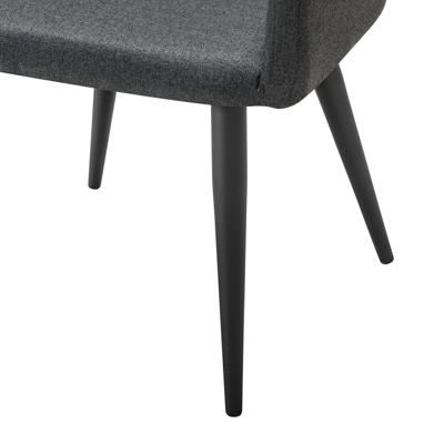 Стул R-Home Кресло Oscar тёмно-серый/черный арт. 410118131h_Darkgrey_черн