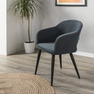 Стул R-Home Кресло Oscar Diag grey/черный арт. 410118140h_Diaggrey_черн