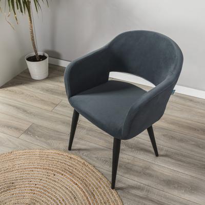Стул R-Home Кресло Oscar Diag grey/черный арт. 410118140h_Diaggrey_черн