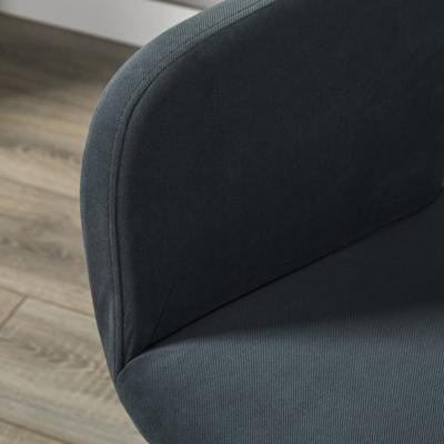 Стул R-Home Кресло Oscar Diag grey/черный арт. 410118140h_Diaggrey_черн