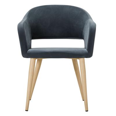Стул R-Home Кресло Oscar Diag grey/нат.дуб арт. 410118141h_Diaggrey_н.дуб