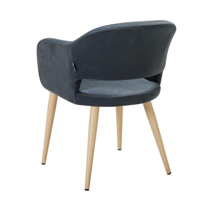 Стул R-Home Кресло Oscar Diag grey/нат.дуб арт. 410118141h_Diaggrey_н.дуб