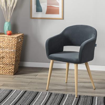 Стул R-Home Кресло Oscar Diag grey/нат.дуб арт. 410118141h_Diaggrey_н.дуб