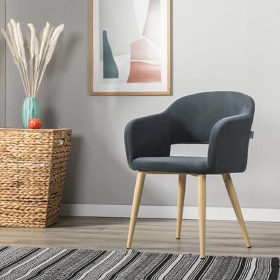 Стул R-Home Кресло Oscar Diag grey/нат.дуб арт. 410118141h_Diaggrey_н.дуб