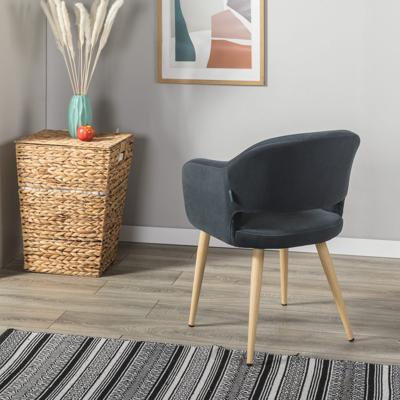Стул R-Home Кресло Oscar Diag grey/нат.дуб арт. 410118141h_Diaggrey_н.дуб
