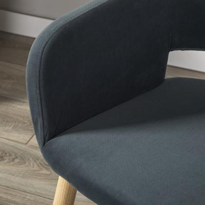 Стул R-Home Кресло Oscar Diag grey/нат.дуб арт. 410118141h_Diaggrey_н.дуб