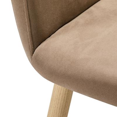 Стул R-Home Кресло Oscar Diag beige/нат.дуб арт. 410118151h_Diagbeige_н.дуб