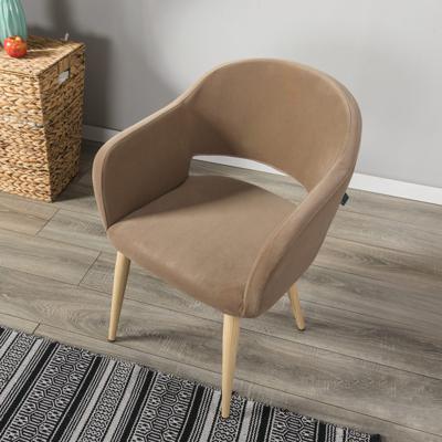 Стул R-Home Кресло Oscar Diag beige/нат.дуб арт. 410118151h_Diagbeige_н.дуб